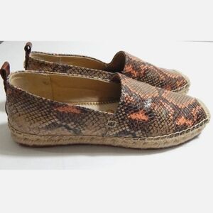 Sam Edelman Khloe Snake Print Espadrilles